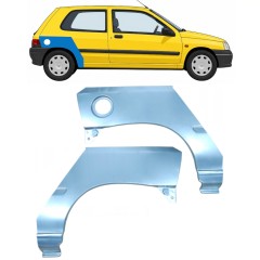 Panel de reparación guardabarros trasero para Renault Clio I 1990-1998 / Izquierda+Derecha / Conjunto 9848