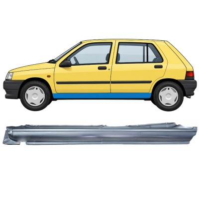 Umbral completo para Renault Clio I 1990-1998 / Izquierda 11013