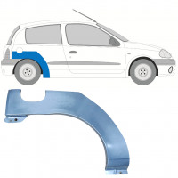 Panel de reparación guardabarros trasero para Renault Clio 1998-2012 / Derecho 7265