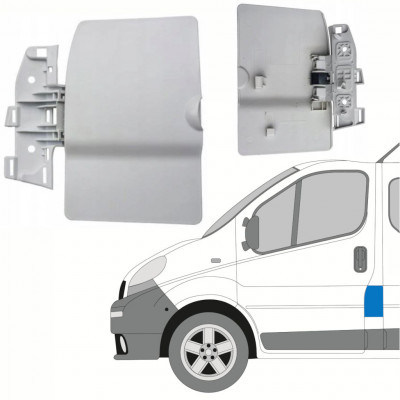 Tapa de Puerta de Combustible Solapa para Renault Trafic 2001-2014 / Izquierda 8349