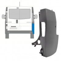 Esquina parachoques trasero para Renault Trafic 2001-2014 / Derecho 8208