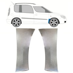 Panel de reparación guardabarros delantero para Skoda Roomster Praktik 2006-2015 / Izquierda+Derecha / Conjunto 14695