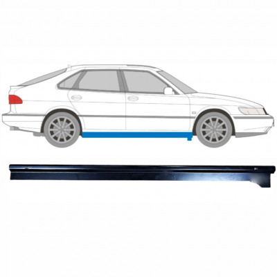 SAAB 900 1978-1998 5-PUERTAS PANEL DE REPARACIÓN DEL UMBRAL / DERECHA