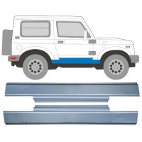 Panel de reparación del umbral para Suzuki Samurai 1981- / Izquierda+Derecha / Conjunto 16143