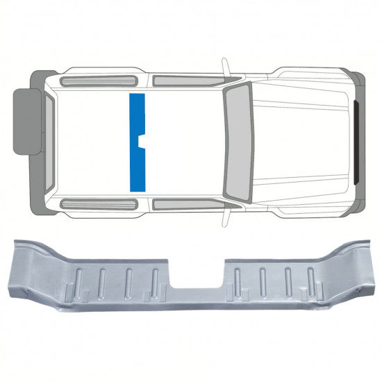 SUZUKI SAMURAI 1981-2004 PANEL DE SUELO DEL TRAVESAÑO CENTRO