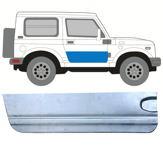 Panel de reparación del puerta para Suzuki Samurai 1981-2004 / Derecho 8325