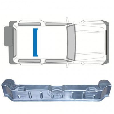 Panel de reparación piso central para Suzuki Samurai 1981-2004 11879