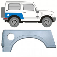 Panel de reparación guardabarros trasero para Suzuki Samurai 1981-2004 / Derecho 10814