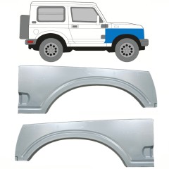 Panel de reparación guardabarros delantero para Suzuki Samurai 1981- / Izquierda+Derecha / Conjunto 10031