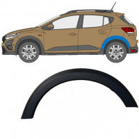 Moldura lateral guardabarros trasero para Dacia Sandero Stepway 2021- / Izquierda 11821