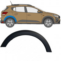 Moldura lateral guardabarros trasero para Dacia Sandero Stepway 2021- / Derecho 11820