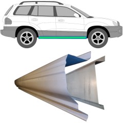 Panel de reparación del umbral interior y exterior para Hyundai Santa Fe 2001-2006 / Izquierda = Derecha (simétrico) / Conjunto 11588