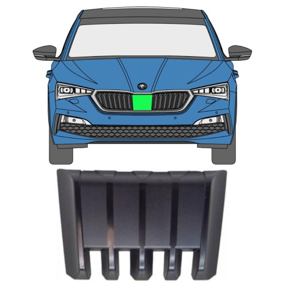 Tapa de rejilla para Skoda Scala 2019- 16228