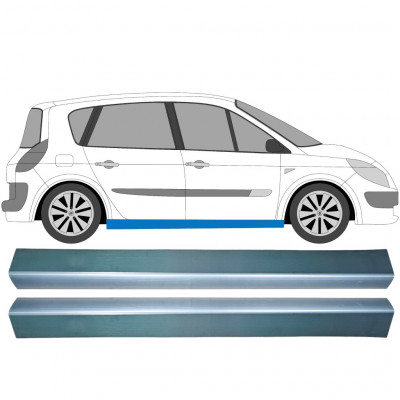 Panel de reparación del umbral para Renault Scenic 2003-2009 / Izquierda+Derecha / Conjunto 9259