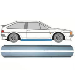 Panel de reparación del umbral para Volkswagen Scirocco 1981-1992 / Izquierda = Derecha (simétrico) / Conjunto 10376