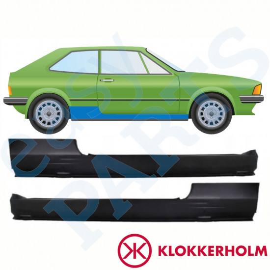 VW SCIROCCO 1974-1981 PANEL DE REPARACIÓN DEL UMBRAL / KIT
