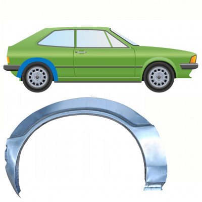 Panel de reparación guardabarros trasero para VW Scirocco 1974-1981 / Derecho 8796