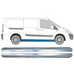 Panel de reparación del umbral para Fiat Scudo 2007-2016 / Izquierda+Derecha / Conjunto 11048
