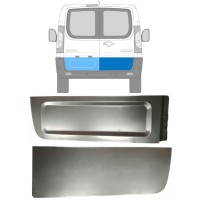 Panel de reparación puerta trasera externa para Fiat Scudo 2007-2016 / Izquierda+Derecha / Conjunto 15108