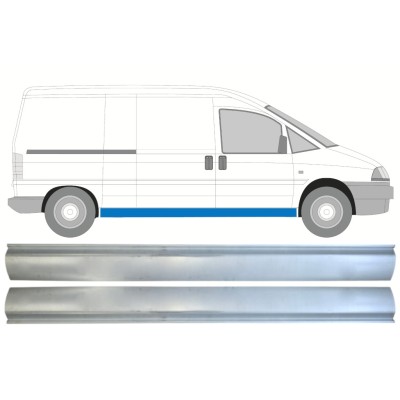 Panel de reparación del umbral para Fiat Scudo 1994-2007 / Conjunto 14526