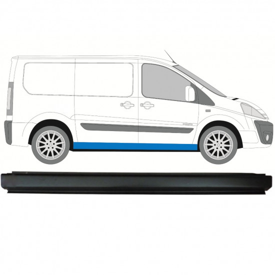 Umbral completo para Fiat Scudo Dispatch Expert 2007- / Derecho 7772