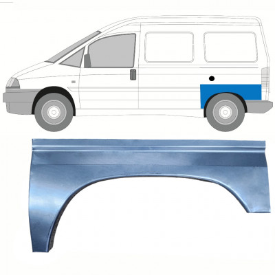 FIAT SCUDO DISPATCH EXPERT 1994- PANEL DE REPARACIÓN DEL ALERÓN TRASERO  / IZQUIERDA