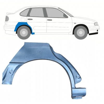 SEAT IBIZA CORDOBA 1993-2002 5 PUERTAS PANEL DE REPARACIÓN DEL ALERÓN TRASERO / DERECHA