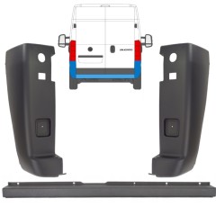 Parachoques trasero para Peugeot Boxer 2006-2018 / Conjunto 14488