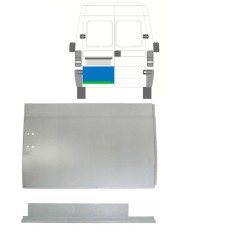Panel de reparación puerta trasera interna + externa para Fiat Ducato 1994-2006 / Izquierda / Conjunto 9754