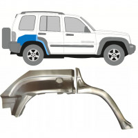 Panel de reparación guardabarros trasero para Jeep Liberty 2001-2008 / Derecho / Conjunto 9961