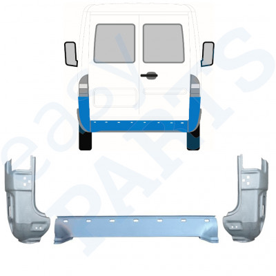 MERCEDES SPRINTER 1995-2005 TRASERO PANEL DE REPARACIÓN / KIT