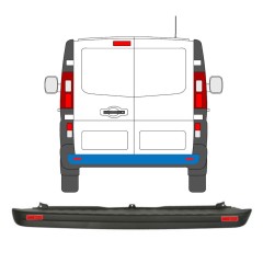 Parachoques trasero + lámpara reflectora para Opel Vivaro 2014-2019 / Conjunto 13240