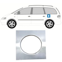 Panel de reparación boca de combustible para Volkswagen Sharan 1995-2010 14953
