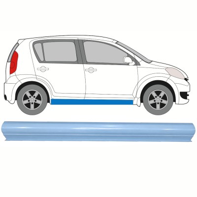 Panel de reparación umbral parte inferior para Daihatsu Sirion 2005-2010 / Izquierda = Derecha (simétrico) 17266