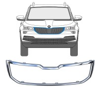 Marco de parrilla delantera para Skoda Karoq 2017-2022 17232