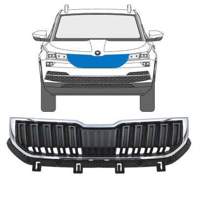 Parrilla para Skoda Karoq 2017-2022 / Conjunto 17234