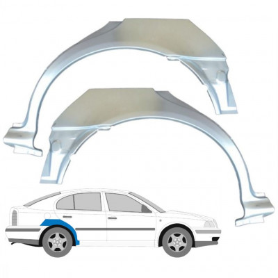 SKODA OCTAVIA 1996-2010 PANEL DE REPARACIÓN DEL ALERÓN TRASERO / KIT