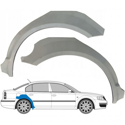 SKODA SUPERB 2002-2008 PANEL DE REPARACIÓN DEL ALERÓN TRASERO / KIT