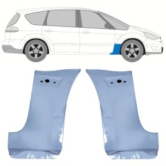 Panel de reparación guardabarros delantero para Ford S-MAX 2006-2015 / Izquierda+Derecha / Conjunto 12684