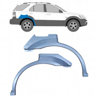 Panel de reparación guardabarros trasero para Kia Sorento 2002-2009 / Izquierda+Derecha / Conjunto 10012