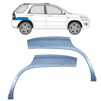 Panel de reparación guardabarros trasero para Kia Sportage 2004-2010 / Izquierda+Derecha / Conjunto 9225
