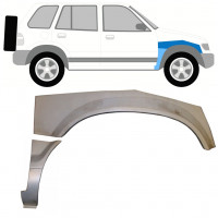 Panel de reparación guardabarros delantero para Kia Sportage 1994-2002 / Derecho / Conjunto 9980
