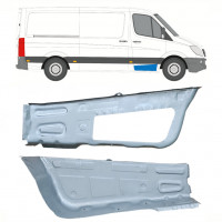 Panel de reparación escalón delantero para Mercedes Sprinter 2006 - / Izquierda+Derecha / Conjunto 10208