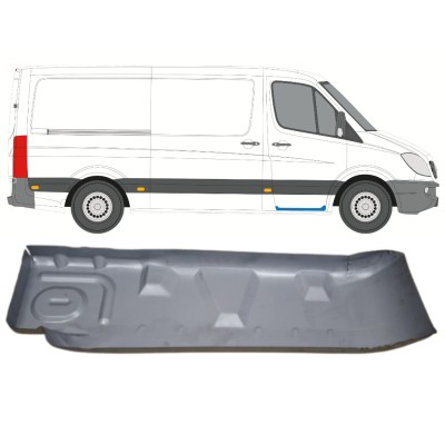 Panel de reparación del peldaño para Mercedes Sprinter 2006-2018 / Derecho 15072