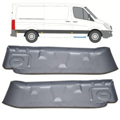 Panel de reparación del peldaño para Mercedes Sprinter 2006-2018 / Izquierda+Derecha / Conjunto 15074