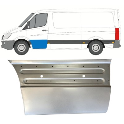 Panel de reparación puerta delantera para Mercedes Sprinter 2006-2018 / Izquierda 14726
