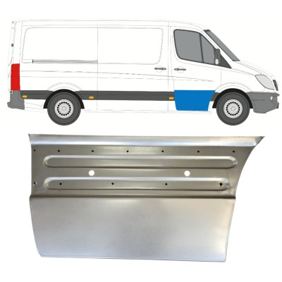 Panel de reparación puerta delantera para Mercedes Sprinter 2006-2018 / Derecho 14725