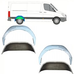 Panel de reparación guardabarros trasero interno para Mercedes Sprinter 2006-2018 / Conjunto 11969