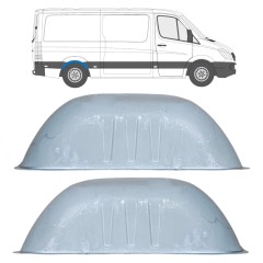 Panel de reparación guardabarros trasero para Mercedes Sprinter 2006-2018 / Conjunto 11736