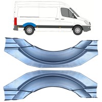 Panel de reparación guardabarros trasero para Mercedes Sprinter 2006-2018 / Izquierda+Derecha / Conjunto 16154
